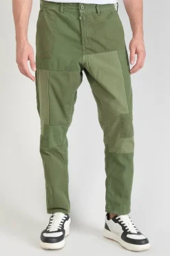 Le Temps des Cerises Pantalon Loose Mister Kaki Vert-Homme Pantalons & Chinos