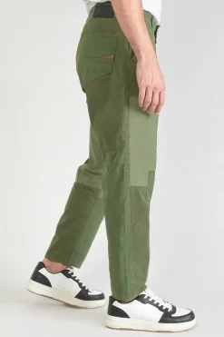 Le Temps des Cerises Pantalon Loose Mister Kaki Vert-Homme Pantalons & Chinos