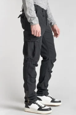 Le Temps des Cerises Pantalon Treillis Mirado Noir-Homme Pantalons & Chinos