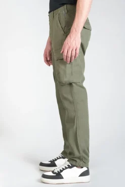 Le Temps des Cerises Pantalon Treillis Sami Kaki-Homme Pantalons & Chinos