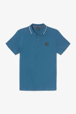 Le Temps des Cerises Polo Aron Bleu Petrole-Homme T-Shirts & Polos