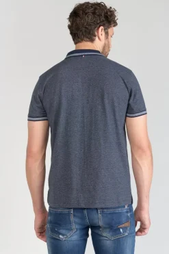 Le Temps des Cerises Polo Drime A Rayures Bleu Marine-Homme T-Shirts & Polos