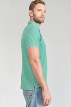 Le Temps des Cerises Polo Dylon Vert D'Eau-Homme T-Shirts & Polos
