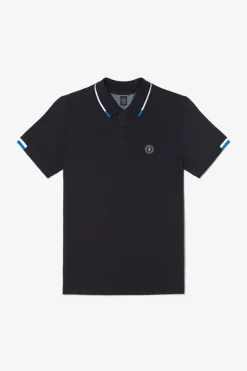 Le Temps des Cerises Polo Monk Noir-Homme T-Shirts & Polos