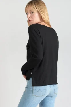 Le Temps des Cerises Pull Colchic Noir-Femme Pulls & Sweats & Cardigans