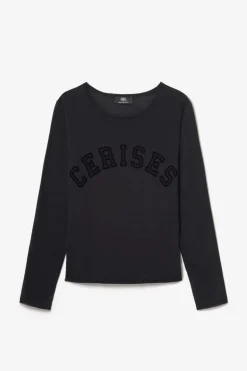 Le Temps des Cerises Pull Colchic Noir-Femme Pulls & Sweats & Cardigans