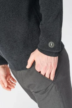 Le Temps des Cerises Pull Corbis Noir-Homme Pulls & Cardigans