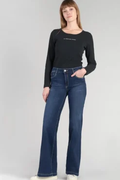Le Temps des Cerises Pulp Flare Taille Haute Jeans Bleu N°1-Femme Taille Haute