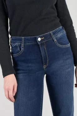 Le Temps des Cerises Pulp Flare Taille Haute Jeans Bleu N°1-Femme Taille Haute