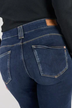 Le Temps des Cerises Pulp Flare Taille Haute Jeans Bleu N°1-Femme Taille Haute