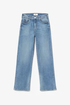 Le Temps des Cerises Pulp Regular Taille Haute 7/8Eme Jeans Bleu N°4-Femme Coupe Regular