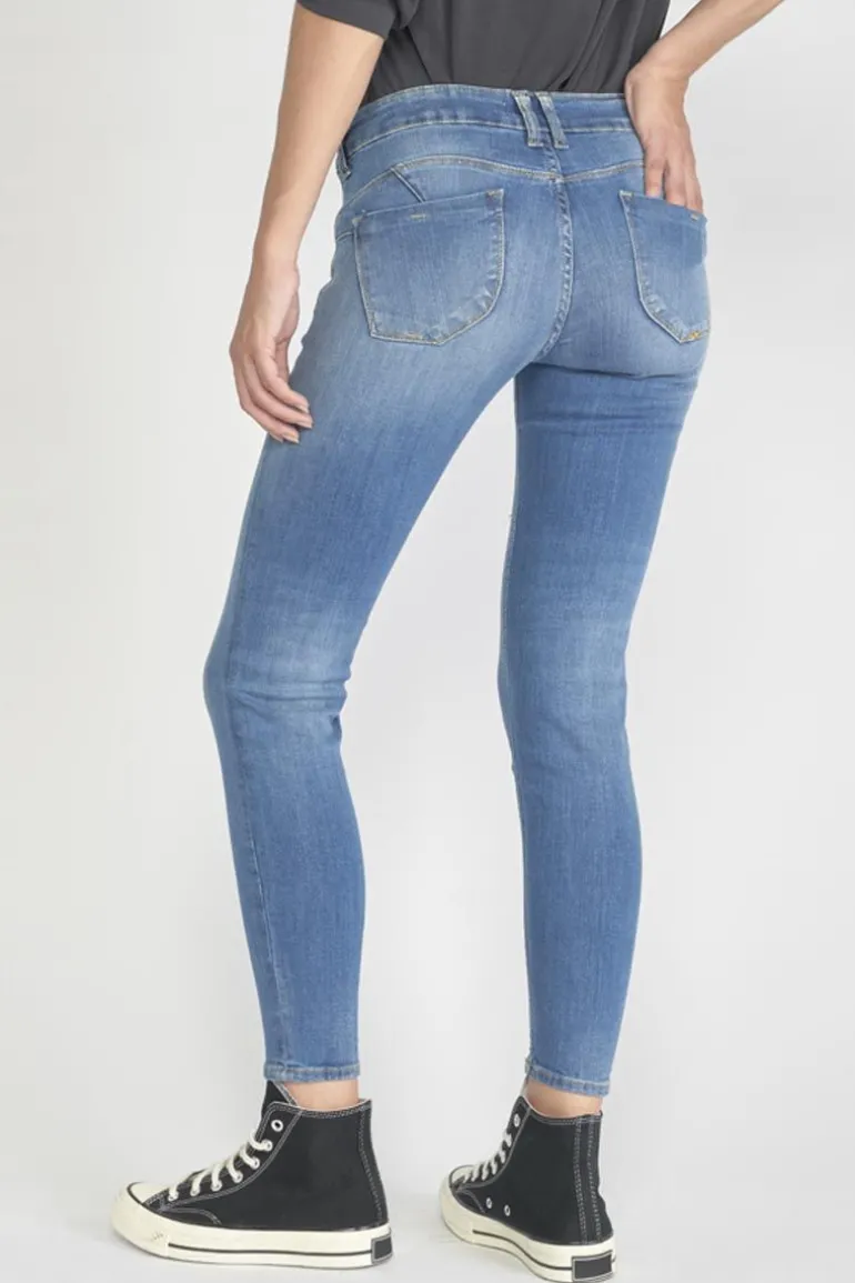 Le Temps des Cerises Pulp Slim 7/8Eme Jeans Bleu N°4-Femme Coupe Slim