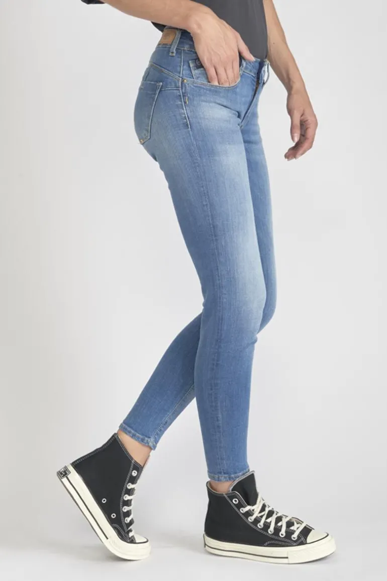 Le Temps des Cerises Pulp Slim 7/8Eme Jeans Bleu N°4-Femme Coupe Slim