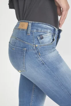 Le Temps des Cerises Pulp Slim 7/8Eme Jeans Bleu N°4-Femme Coupe Slim