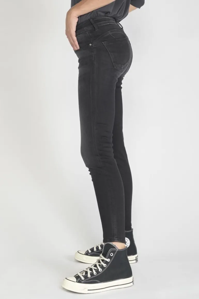 Le Temps des Cerises Pulp Slim 7/8Eme Jeans Noir N°1-Femme Coupe Slim