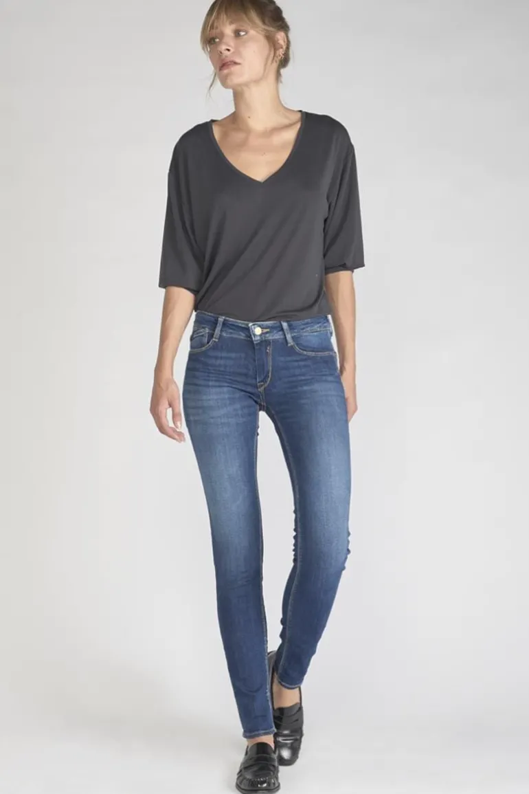 Le Temps des Cerises Pulp Slim Jeans Bleu N°2-Femme Coupe Slim
