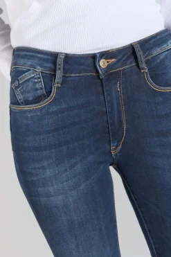 Le Temps des Cerises Pulp Slim Taille Haute 7/8Eme Jeans Bleu N°1-Femme Coupe Slim