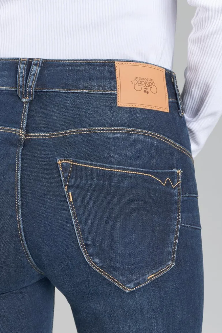 Le Temps des Cerises Pulp Slim Taille Haute 7/8Eme Jeans Bleu N°1-Femme Coupe Slim