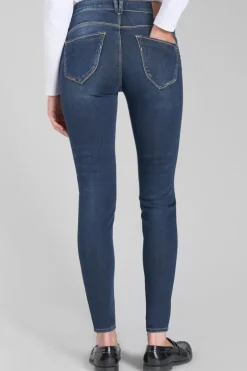 Le Temps des Cerises Pulp Slim Taille Haute 7/8Eme Jeans Bleu N°1-Femme Coupe Slim