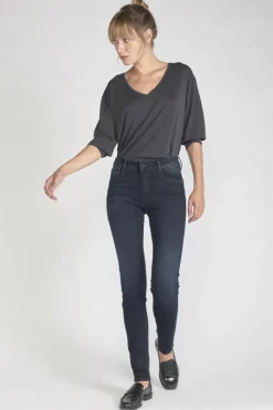 Le Temps des Cerises Pulp Slim Taille Haute Jeans Bleu-Noir N°1-Femme Coupe Slim
