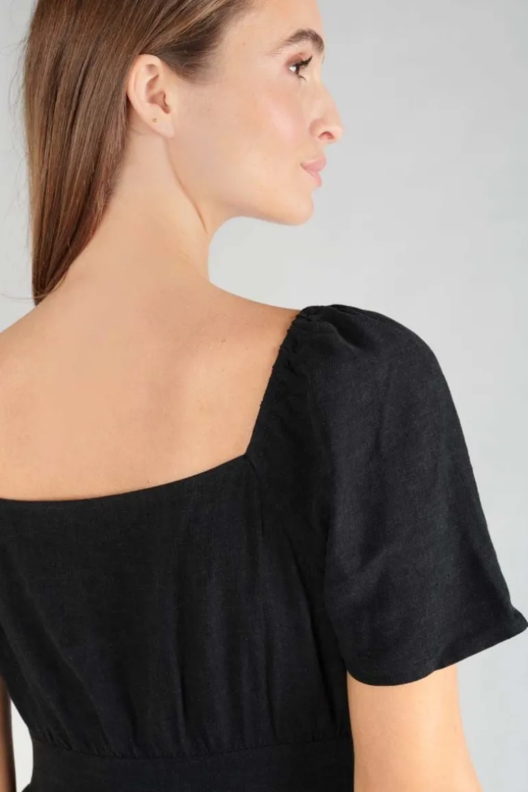 Le Temps des Cerises Robe Nighty Noire-Femme Robes