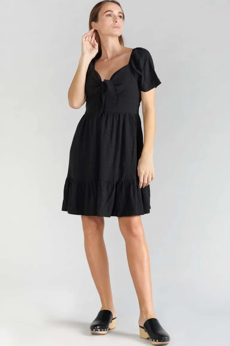 Le Temps des Cerises Robe Nighty Noire-Femme Robes