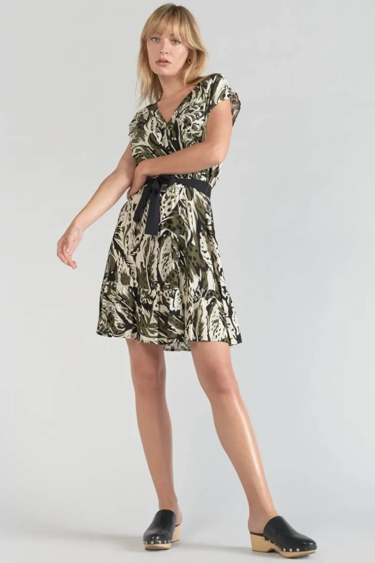 Le Temps des Cerises Robe Page A Motif Jungle-Femme Robes