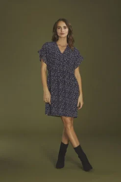 Le Temps des Cerises Robe Paola A Motif Leopard-Femme Robes