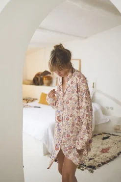 Le Temps des Cerises Robe-Chemise Tita A Motif Cachemire-Femme Robes