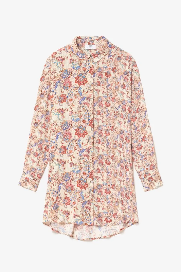 Le Temps des Cerises Robe-Chemise Tita A Motif Cachemire-Femme Robes