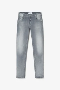Le Temps des Cerises Roche Pulp Slim Taille Haute 7/8Eme Jeans Gris N°2-Femme Coupe Slim