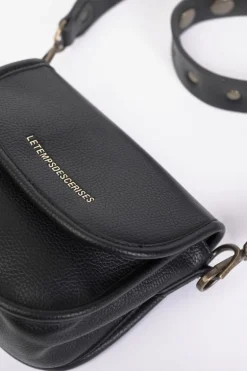 Le Temps des Cerises Sac A Bandouliere Alex Noir-Femme Sacs & Portefeuilles