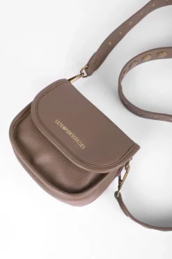 Le Temps des Cerises Sac A Bandouliere Alex Taupe Kaki-Femme Sacs & Portefeuilles