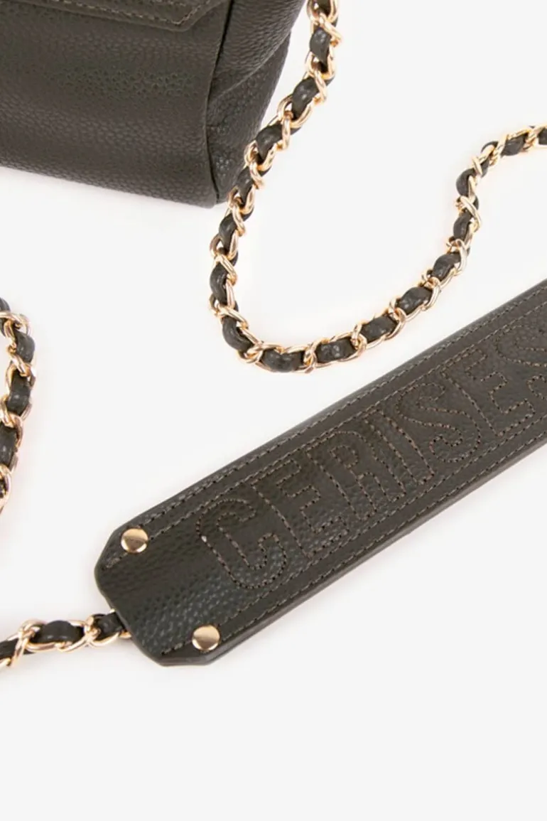 Le Temps des Cerises Sac A Bandouliere Rose Kaki Vert-Femme Sacs & Portefeuilles