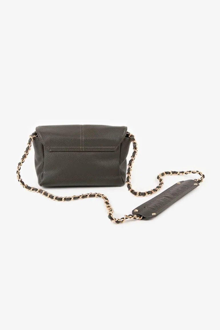 Le Temps des Cerises Sac A Bandouliere Rose Kaki Vert-Femme Sacs & Portefeuilles