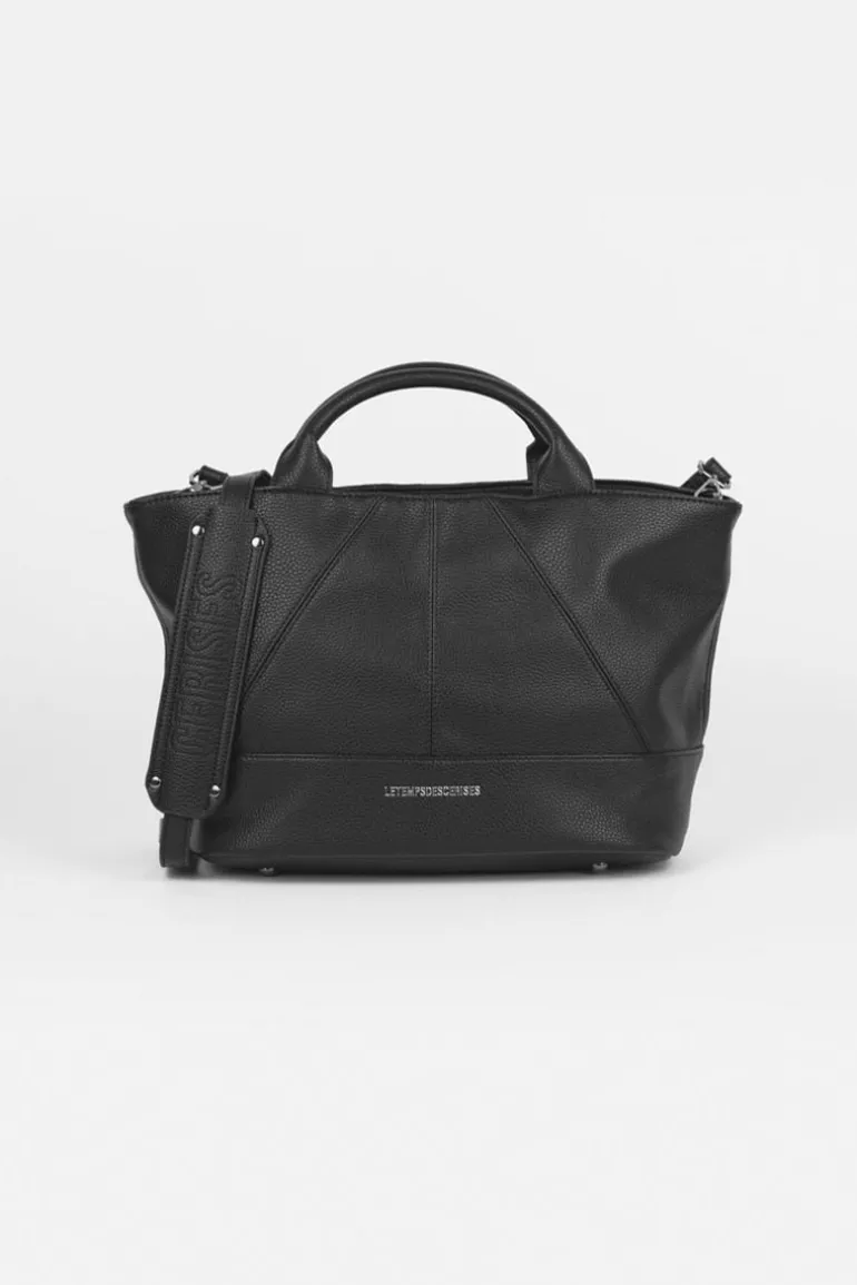 Le Temps des Cerises Sac Astier Noir-Femme Sacs & Portefeuilles