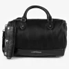 Le Temps des Cerises Sac Bowling Isaia Noir Plisse-Femme Sacs & Portefeuilles