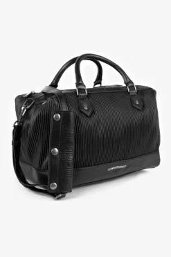 Le Temps des Cerises Sac Bowling Isaia Noir Plisse-Femme Sacs & Portefeuilles