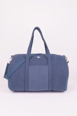 Le Temps des Cerises Sac Week-End Lisia Bleu-Femme Sacs & Portefeuilles