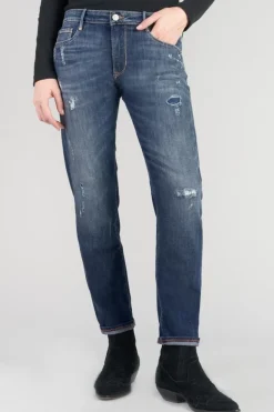 Le Temps des Cerises Sea 200/43 Boyfit Jeans Destroy Bleu N°2-Femme Coupe Boyfit