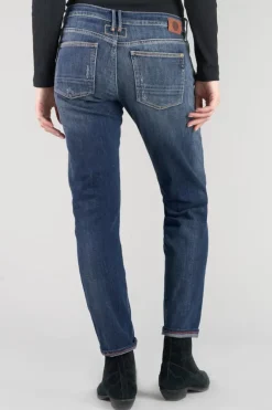 Le Temps des Cerises Sea 200/43 Boyfit Jeans Destroy Bleu N°2-Femme Coupe Boyfit