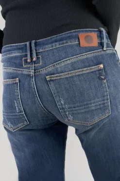 Le Temps des Cerises Sea 200/43 Boyfit Jeans Destroy Bleu N°2-Femme Coupe Boyfit