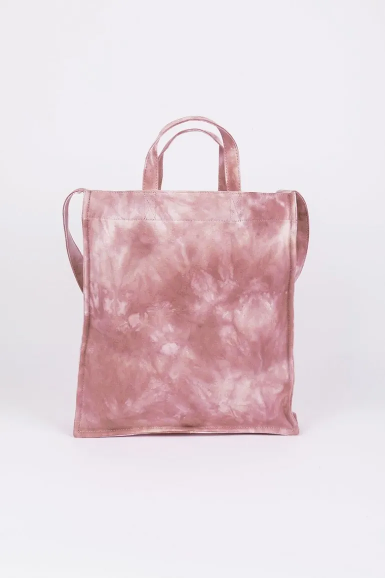 Le Temps des Cerises Shopping Bag Lina Tie And Dye Rose-Femme Sacs & Portefeuilles