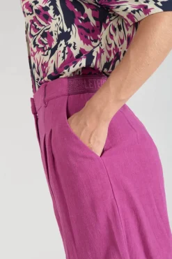 Le Temps des Cerises Short Polla Violine-Femme Shorts & Jupes