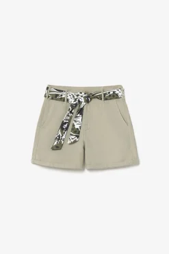 Le Temps des Cerises Short Sydney2 Kaki Clair-Femme Shorts & Jupes