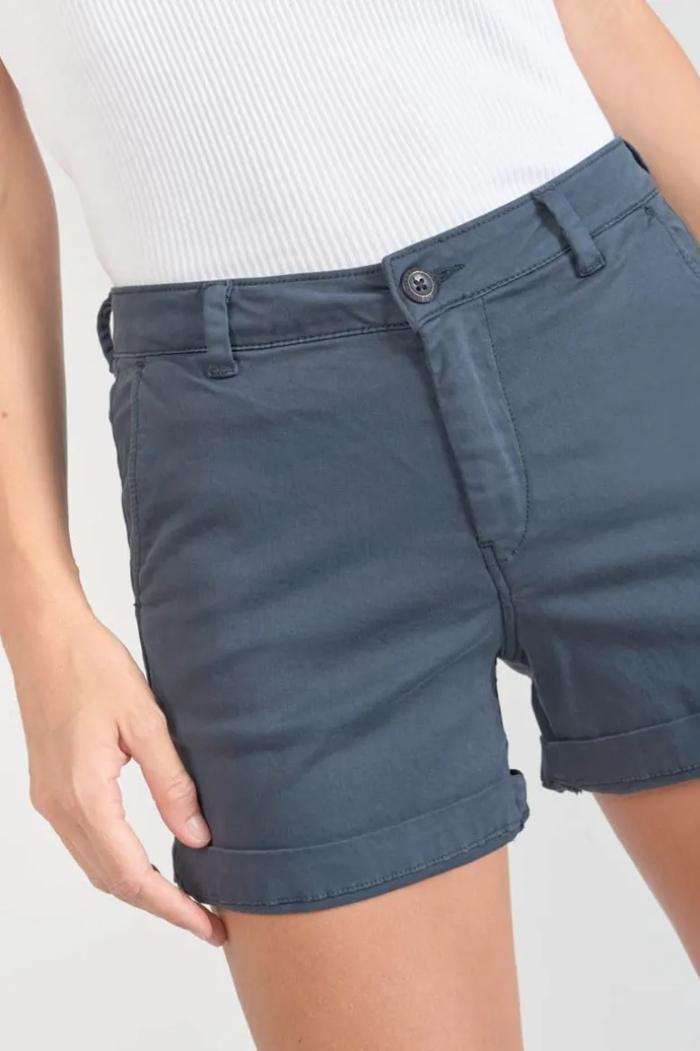 Le Temps des Cerises Short Veli2 Bleu Nuit-Femme Shorts & Jupes