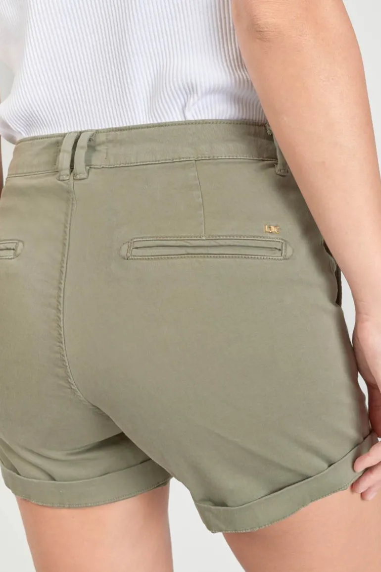 Le Temps des Cerises Short Veli2 Kaki-Femme Shorts & Jupes