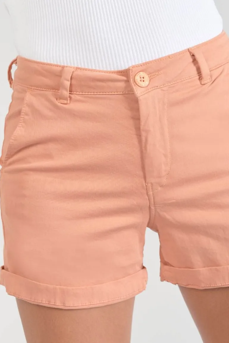 Le Temps des Cerises Short Veli2 Peche-Femme Shorts & Jupes