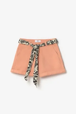 Le Temps des Cerises Short Veli2 Peche-Femme Shorts & Jupes
