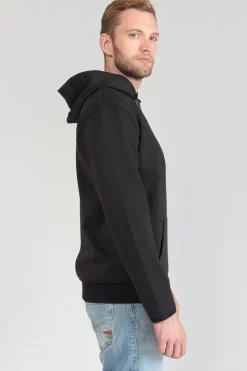 Le Temps des Cerises Sweat A Capuche Provis Noir-Homme Sweats